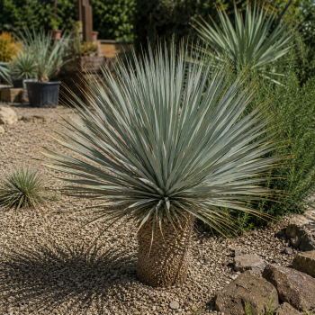 Yucca Rostrata (Juka) ‘FRENCH FLAG’® - kont. C1,5L, výška 10-15 cm (-20°C)